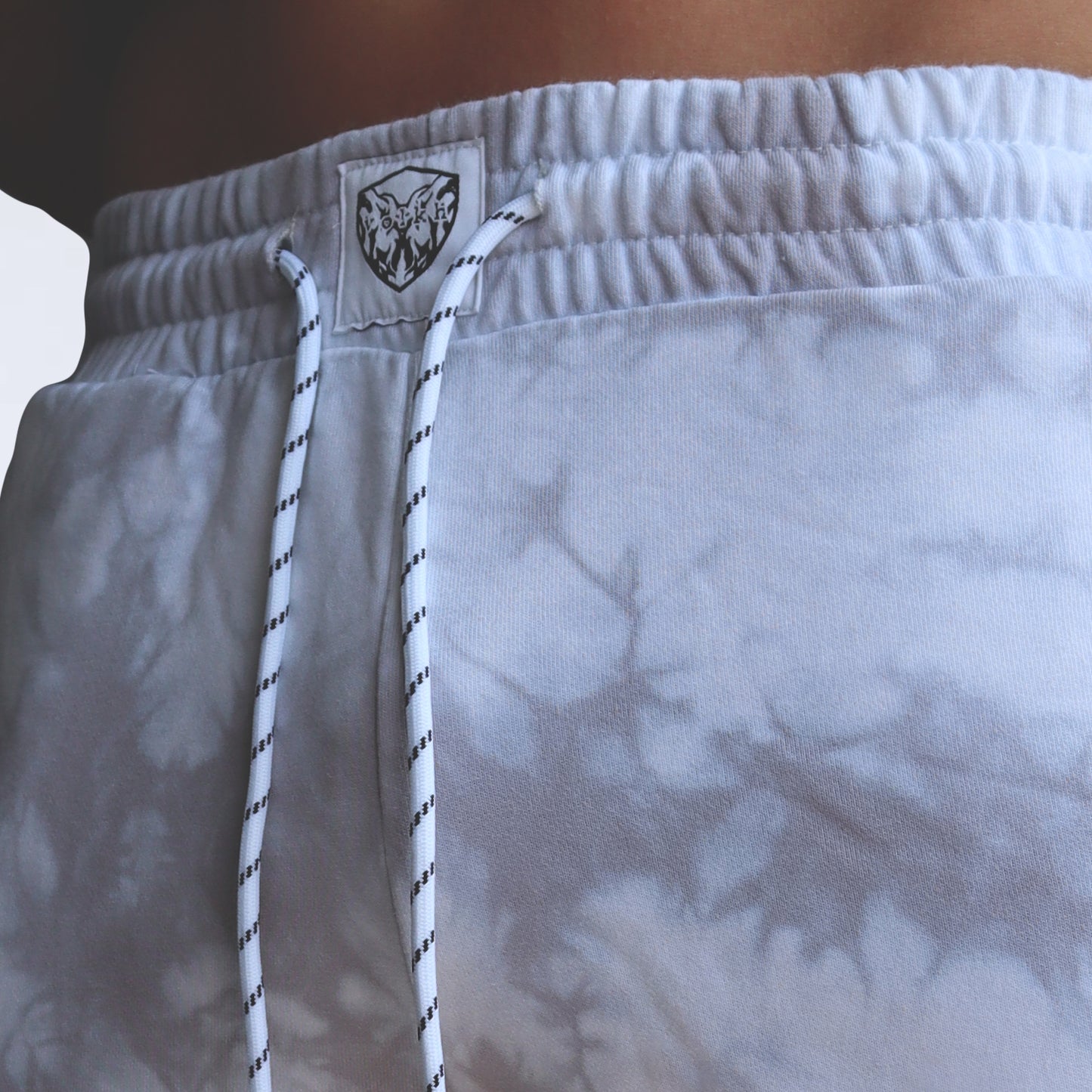 volkh SHORTS ~TIE DYE WHITE ~