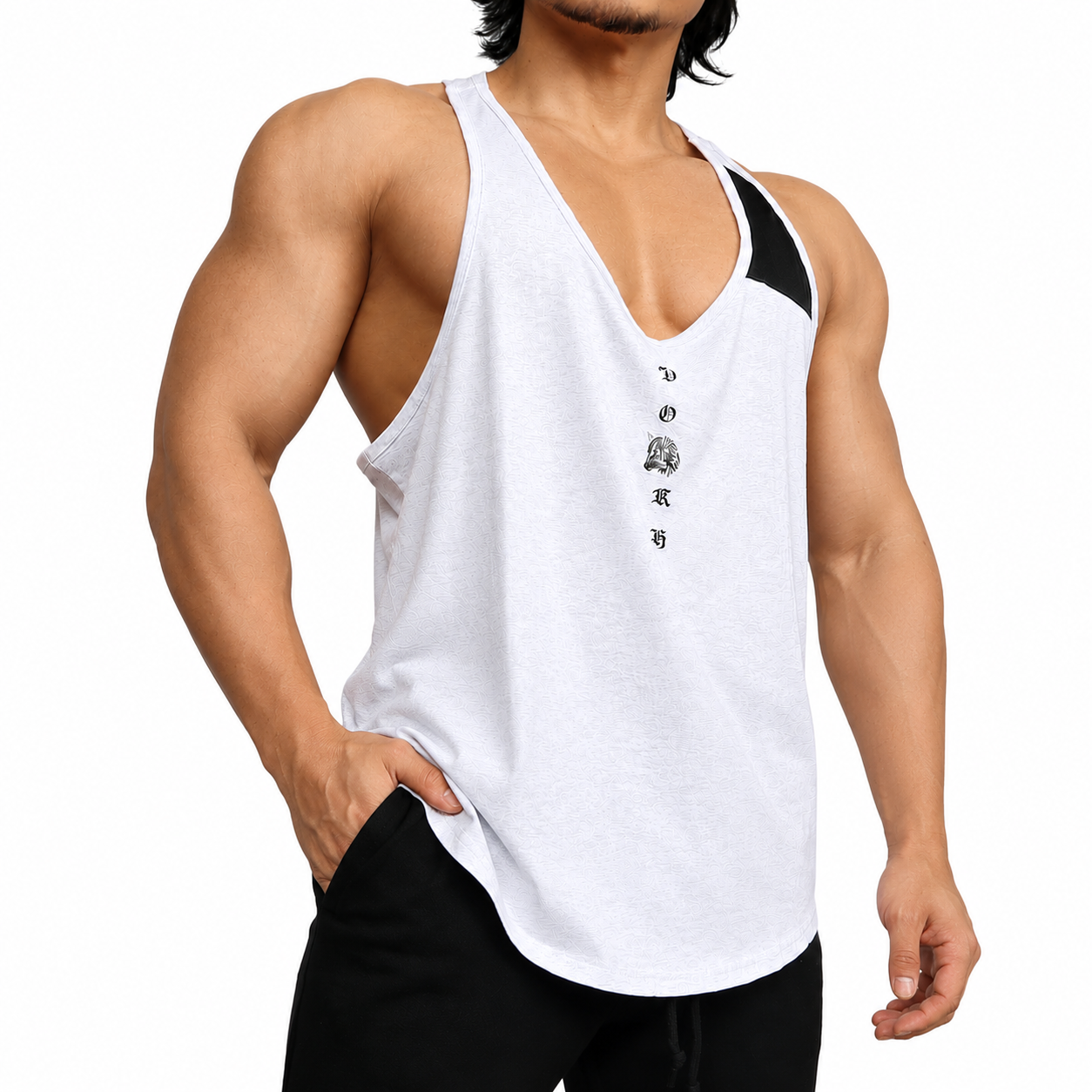 TANK TOP ～ VOLKH Cwhitegray～