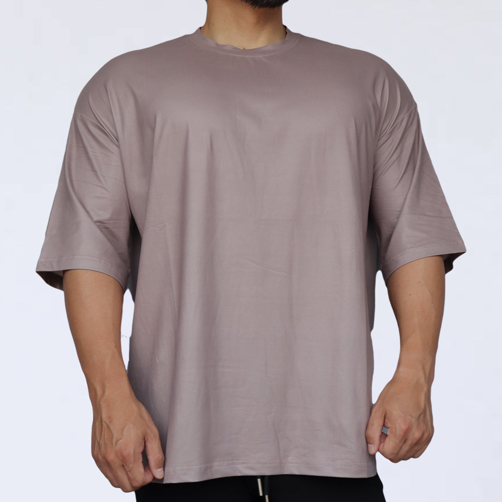 BIG T-SHIRT SINZ LEO BROWN-GLAY