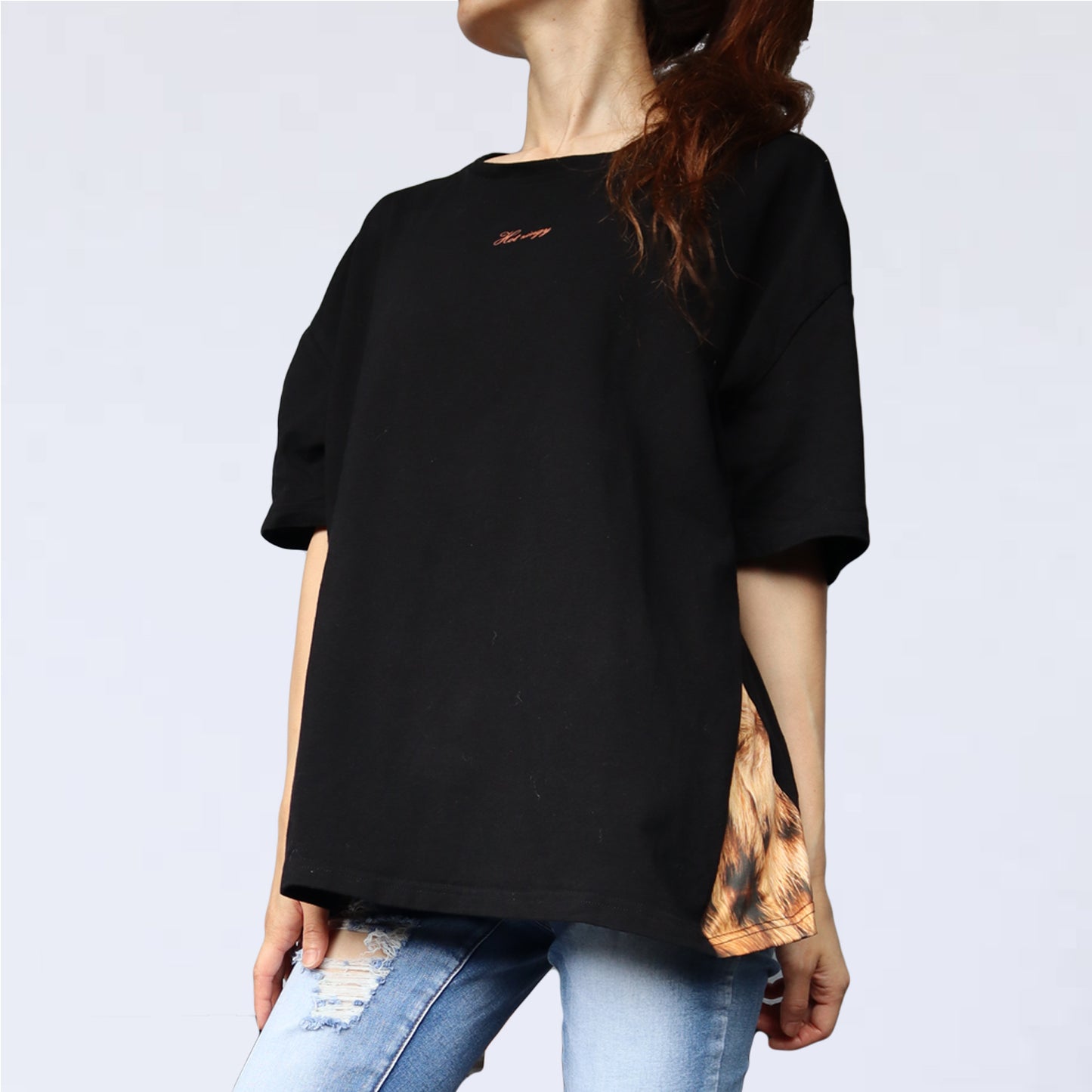 T-SHIRT Hz BLACK sidy LEO