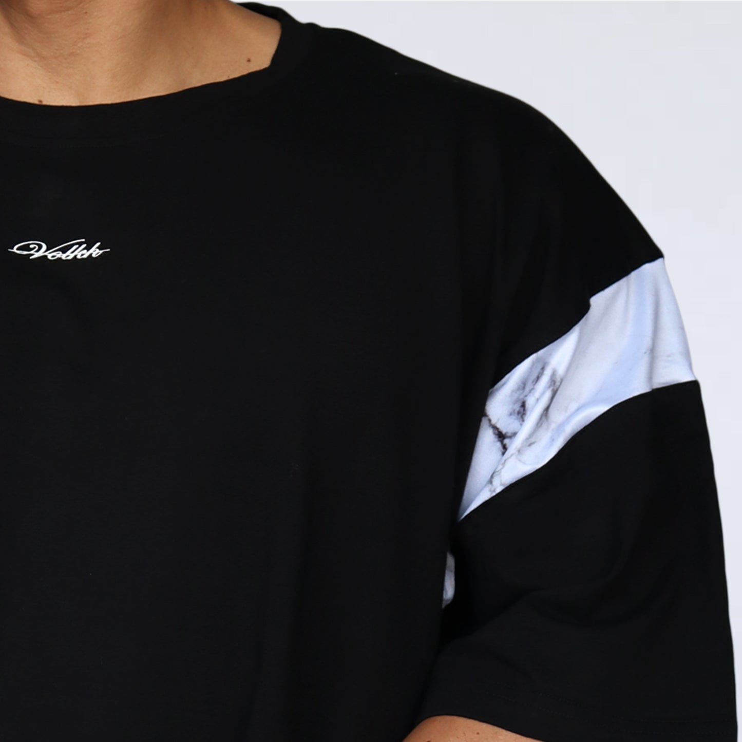 BIG T-SHIRT　volkh　MARBLE LINE ～BLACK～