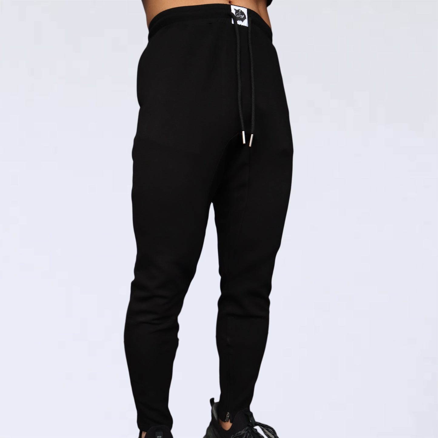 JOGGER PANTS thigh volkh BLACK