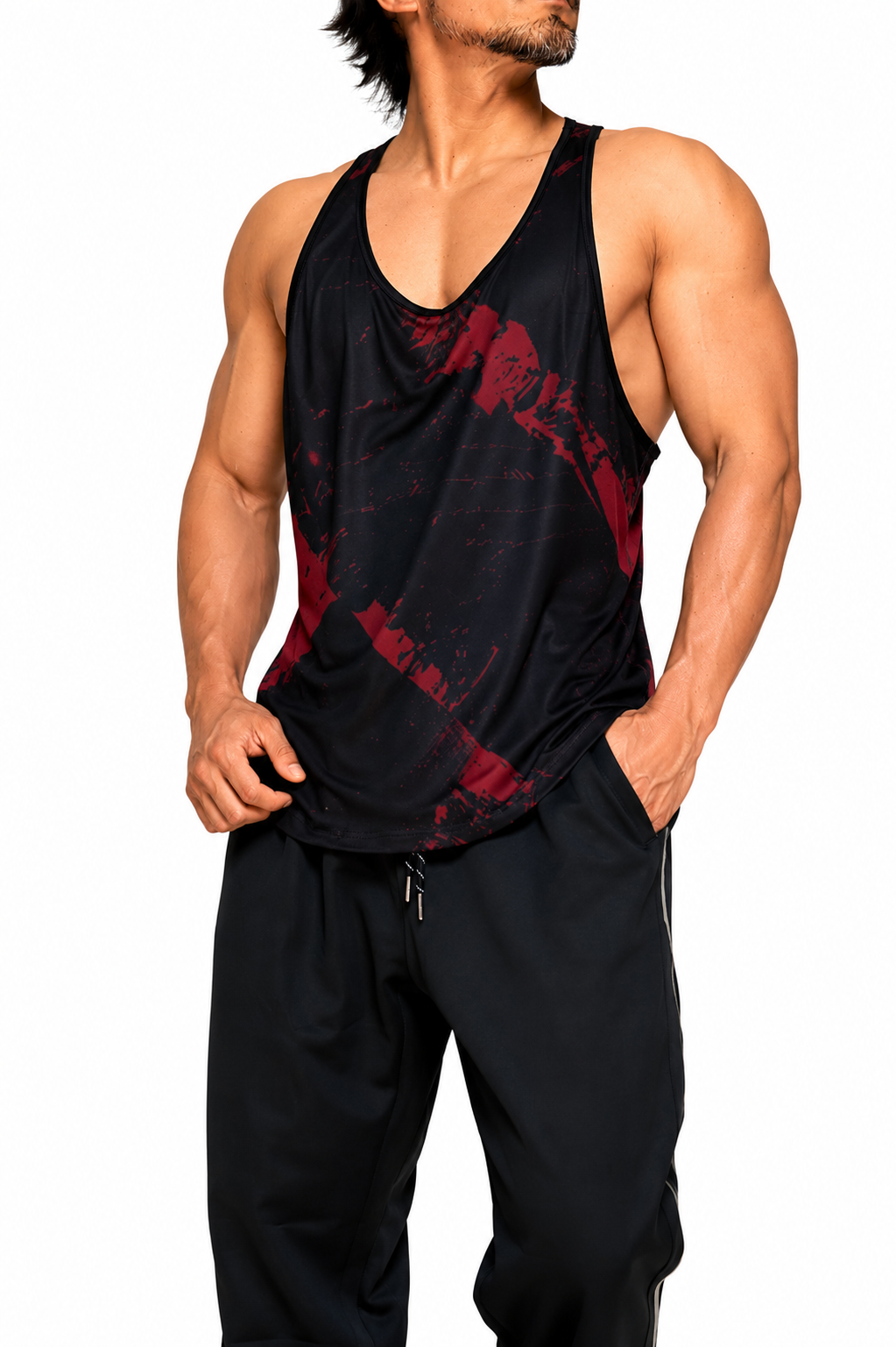 VOLKH-RAGE Stringer tank top