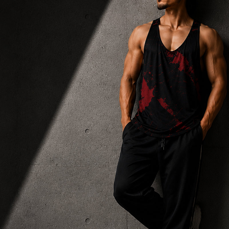VOLKH-RAGE Stringer tank top