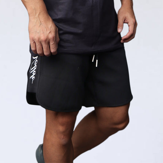 SHORT PANTS side volkh BLACK