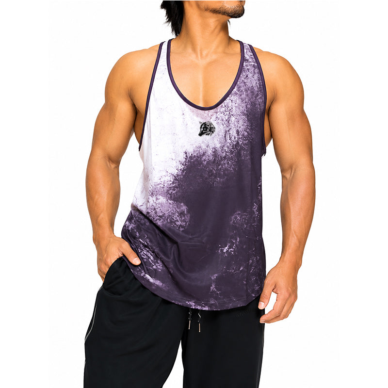 VOLKH-SHADE Stringer tank top