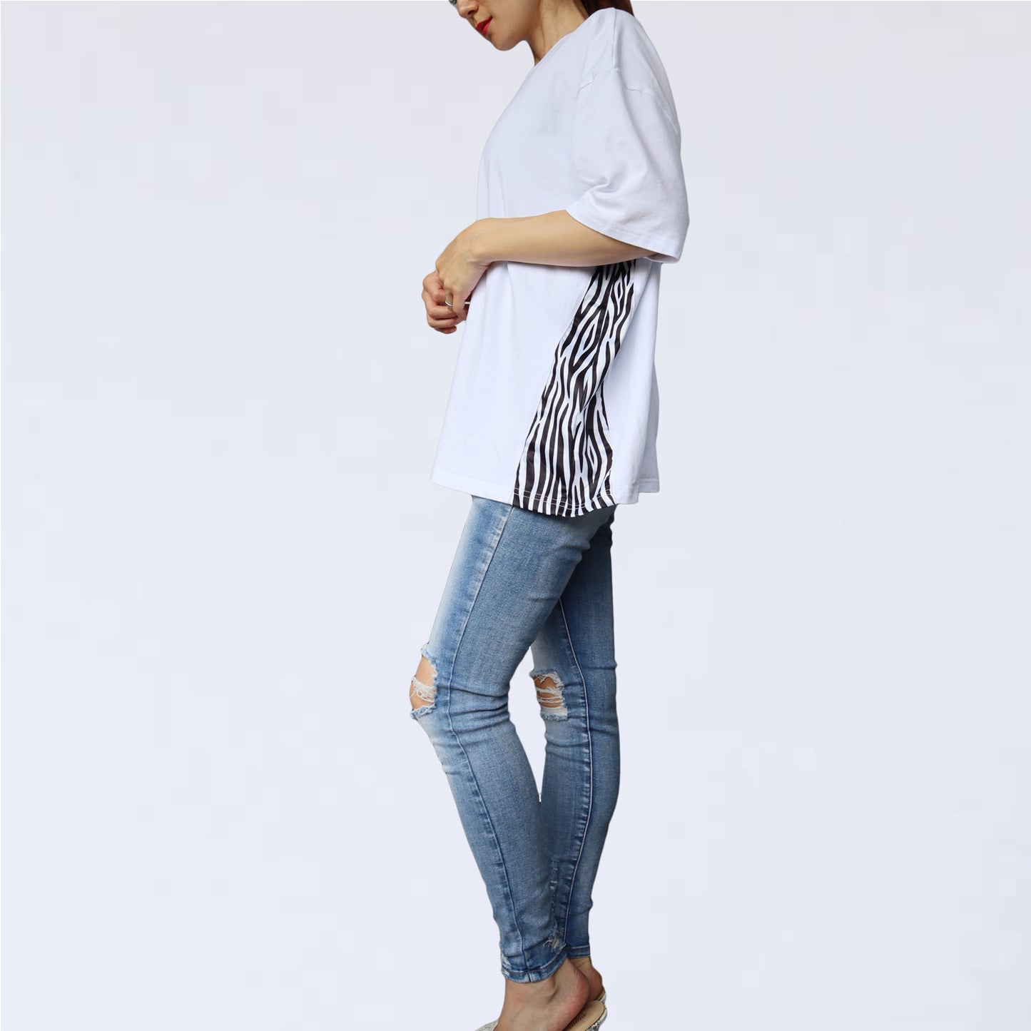 T-SHIRT Hz WHITE sidy ZEB