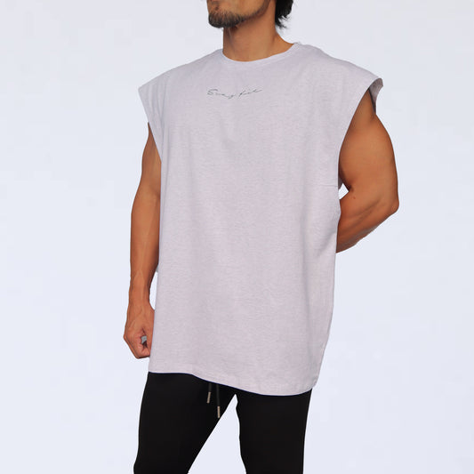 NO SLEEVE VOLKH camoufla WOLF SHIRT ～whitegray～