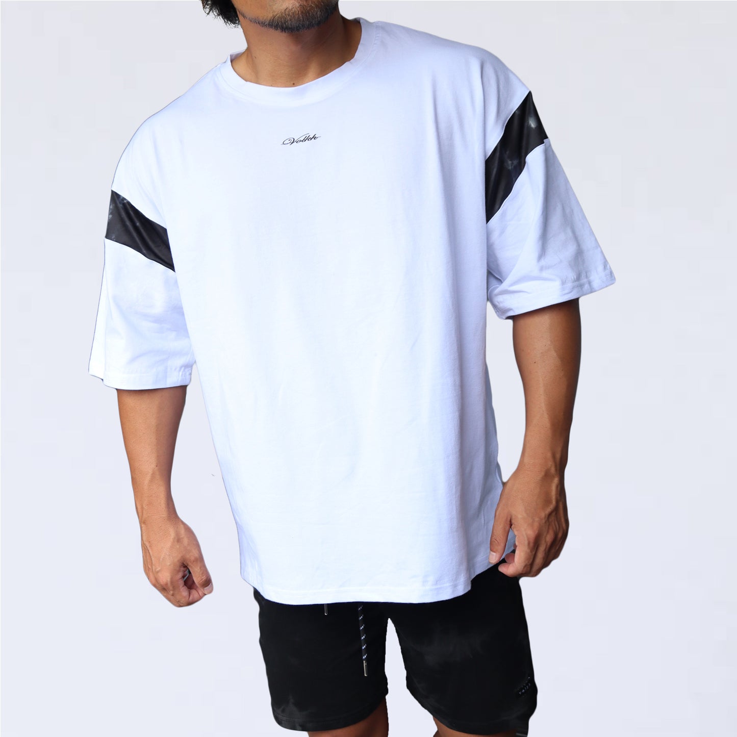 BIG T-SHIRT　volkh　MARBLE LINE ～WHITE～