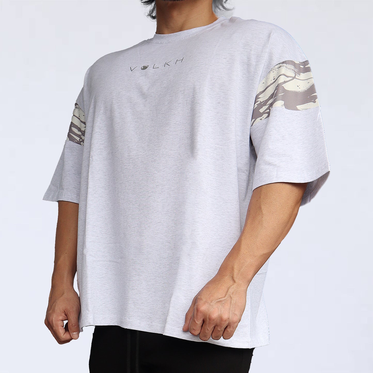 BIG T-SHIRT　volkh　wolfink ～whitegray～