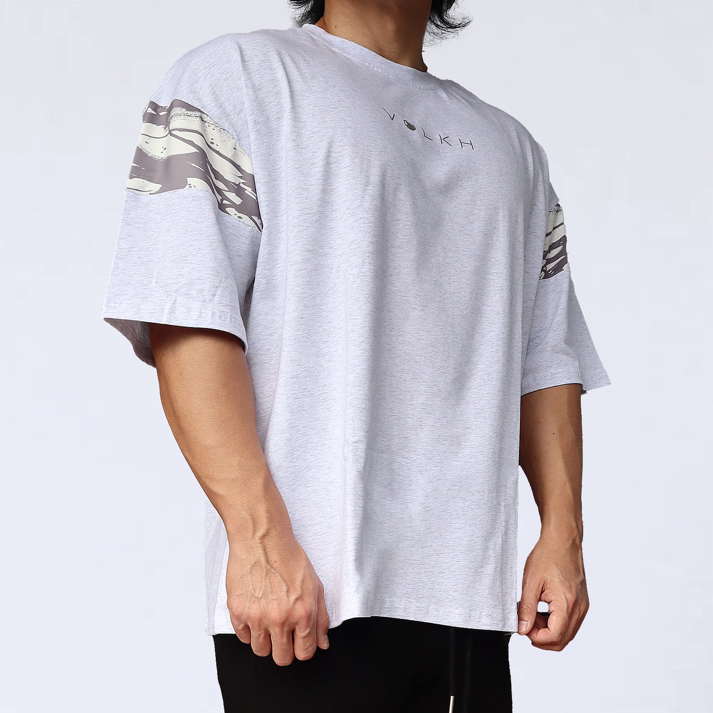 BIG T-SHIRT　volkh　wolfink ～whitegray～