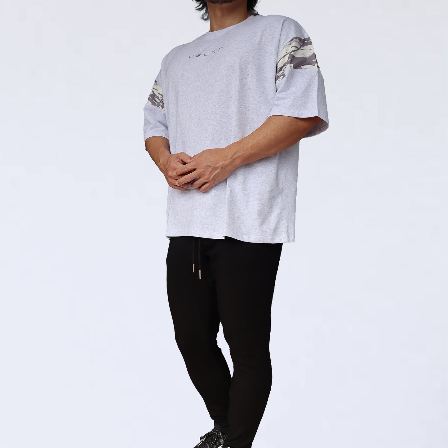 BIG T-SHIRT　volkh　wolfink ～whitegray～