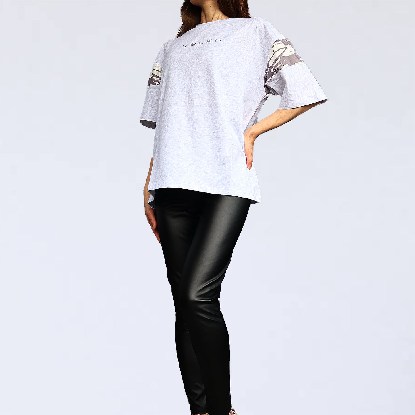 BIG T-SHIRT　volkh　wolfink ～whitegray～