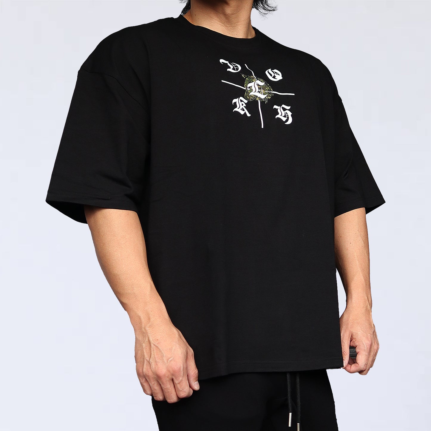 BIG T-SHIRT　volkh　wolfcross ～black～