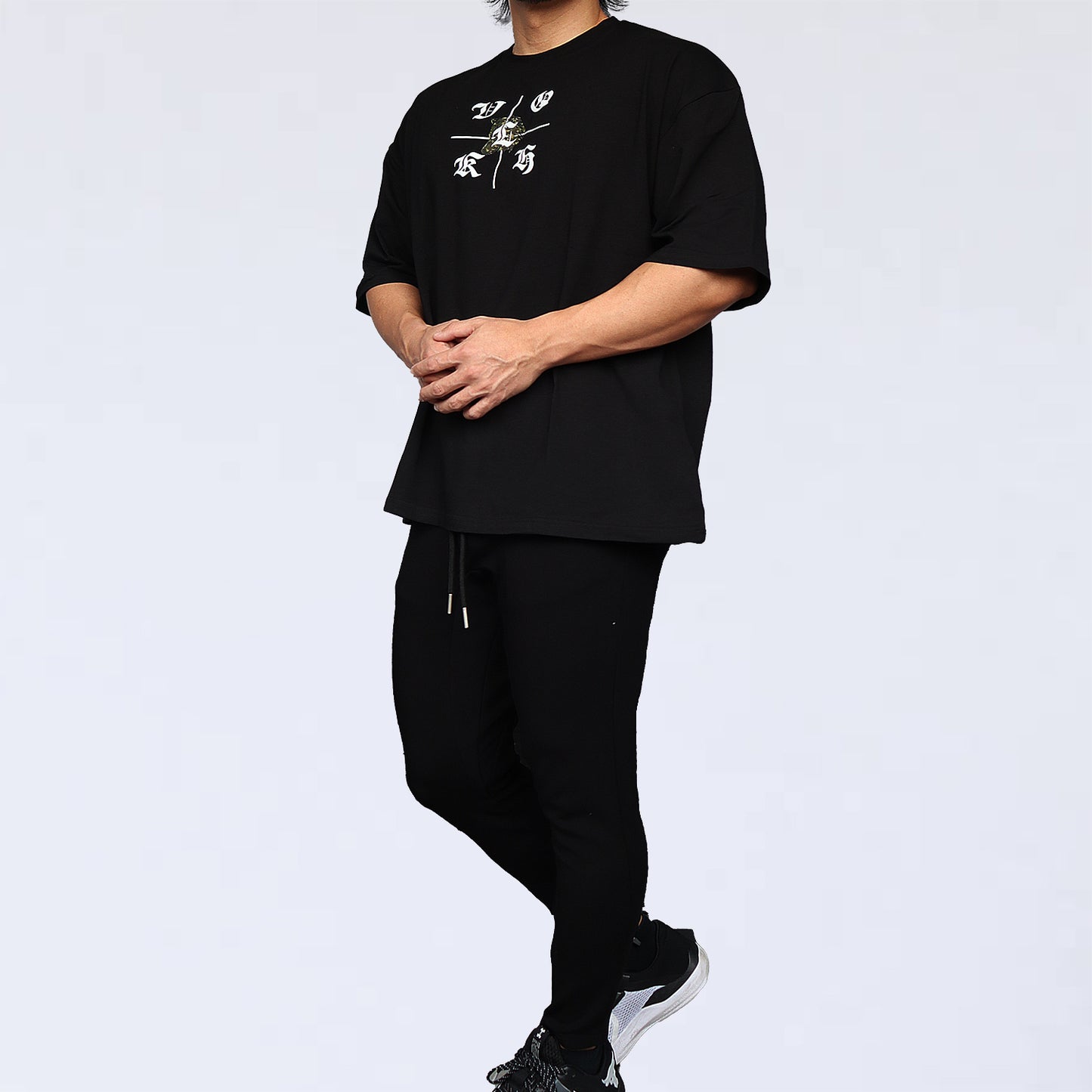 BIG T-SHIRT　volkh　wolfcross ～black～