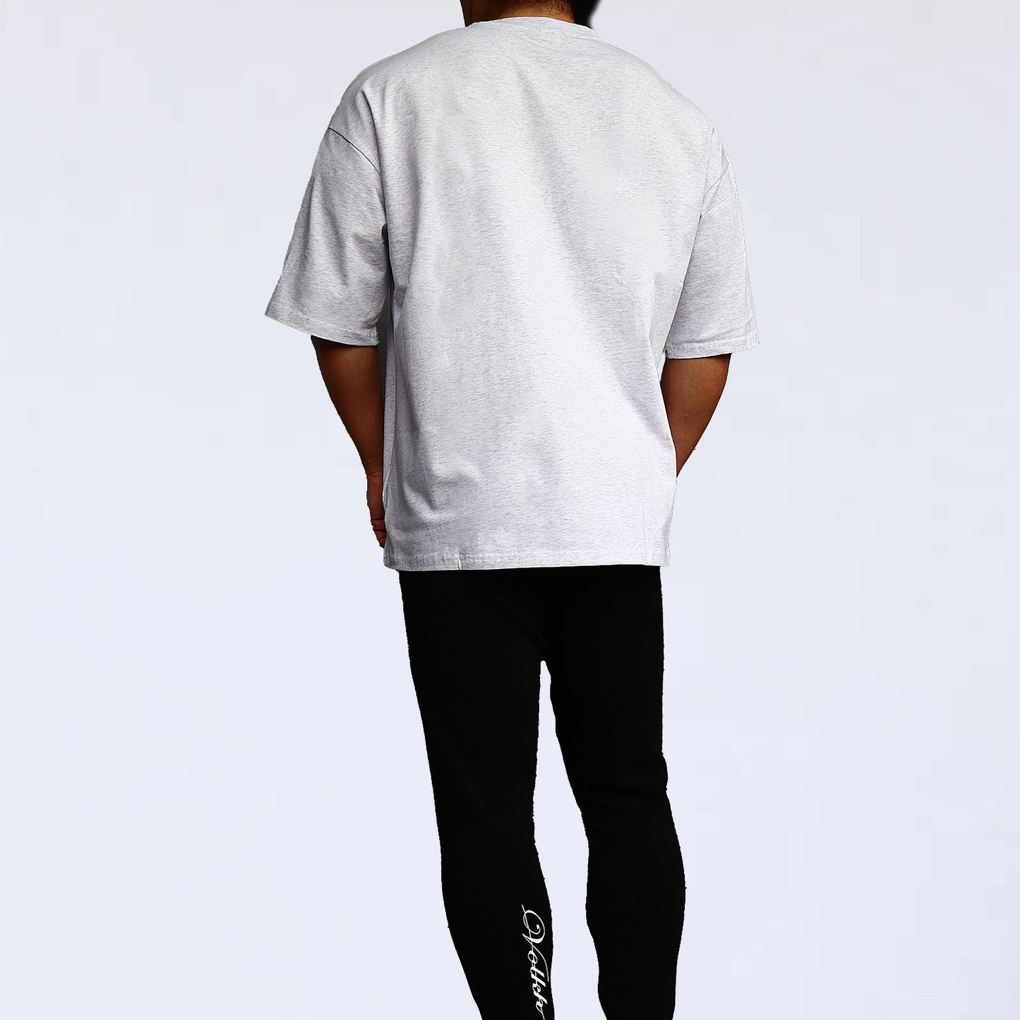 BIG T-SHIRT　volkh　wolfcross ～whitegray～
