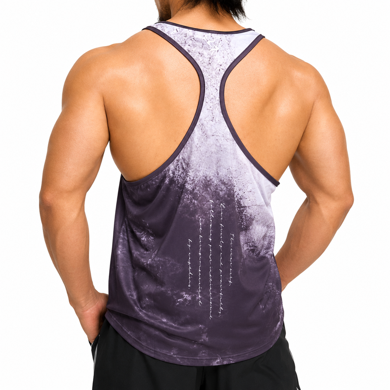 VOLKH-SHADE Stringer tank top