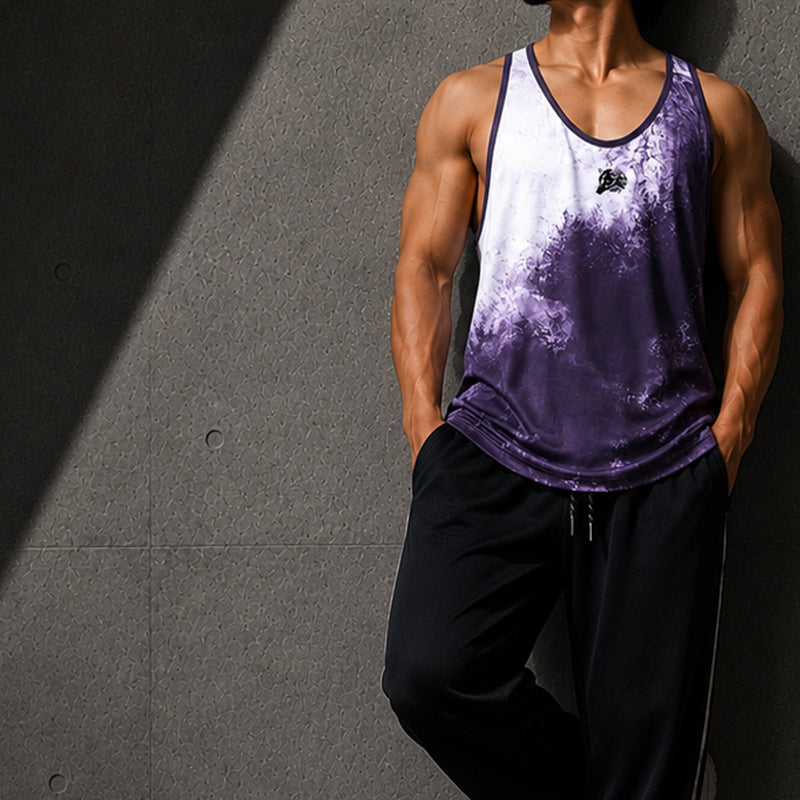 VOLKH-SHADE Stringer tank top