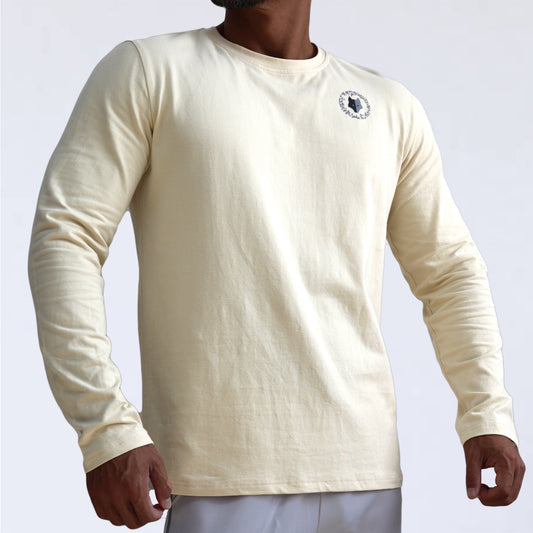SINZ SNAKE LONG SLEEVE SHIRT (CREAM)