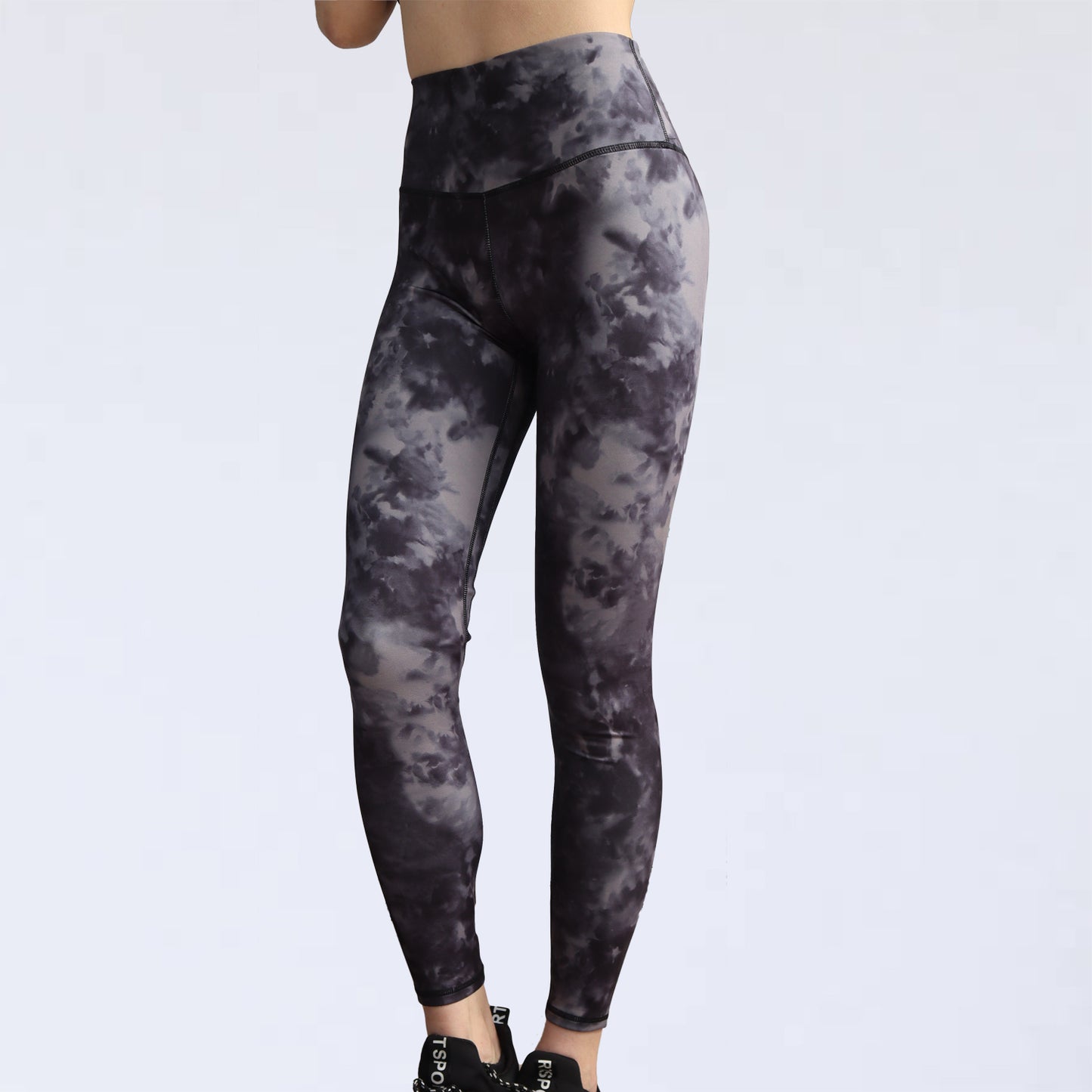 Yoga wear leggings　　　～ Marble Gray ～