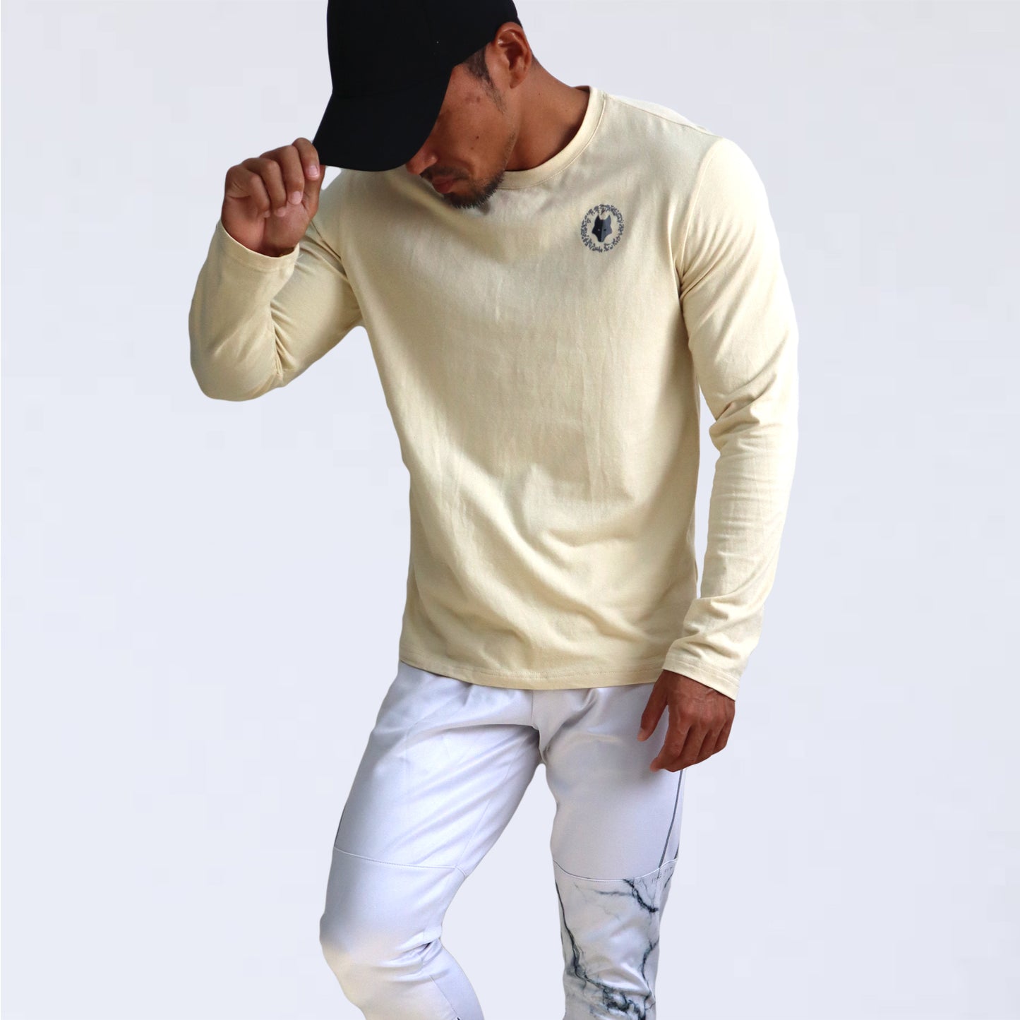SINZ SNAKE LONG SLEEVE SHIRT (CREAM)