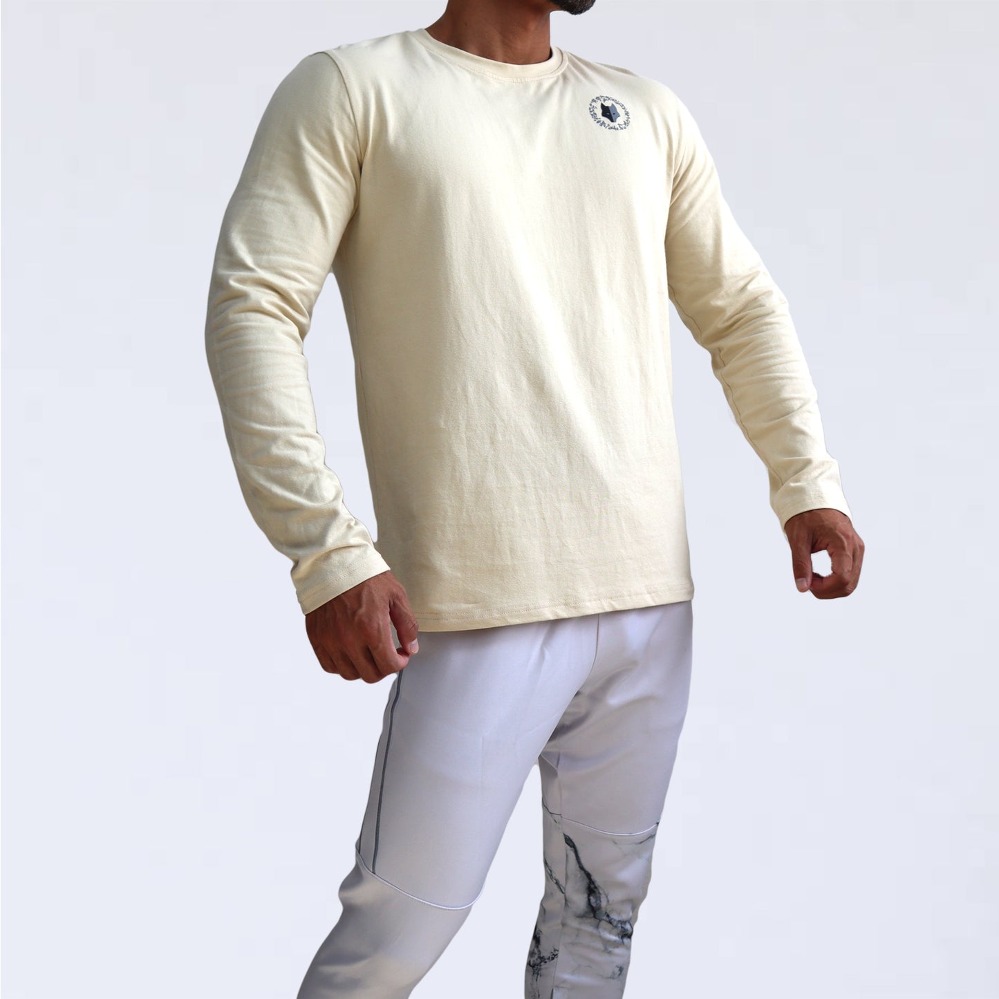 SINZ SNAKE LONG SLEEVE SHIRT (CREAM)