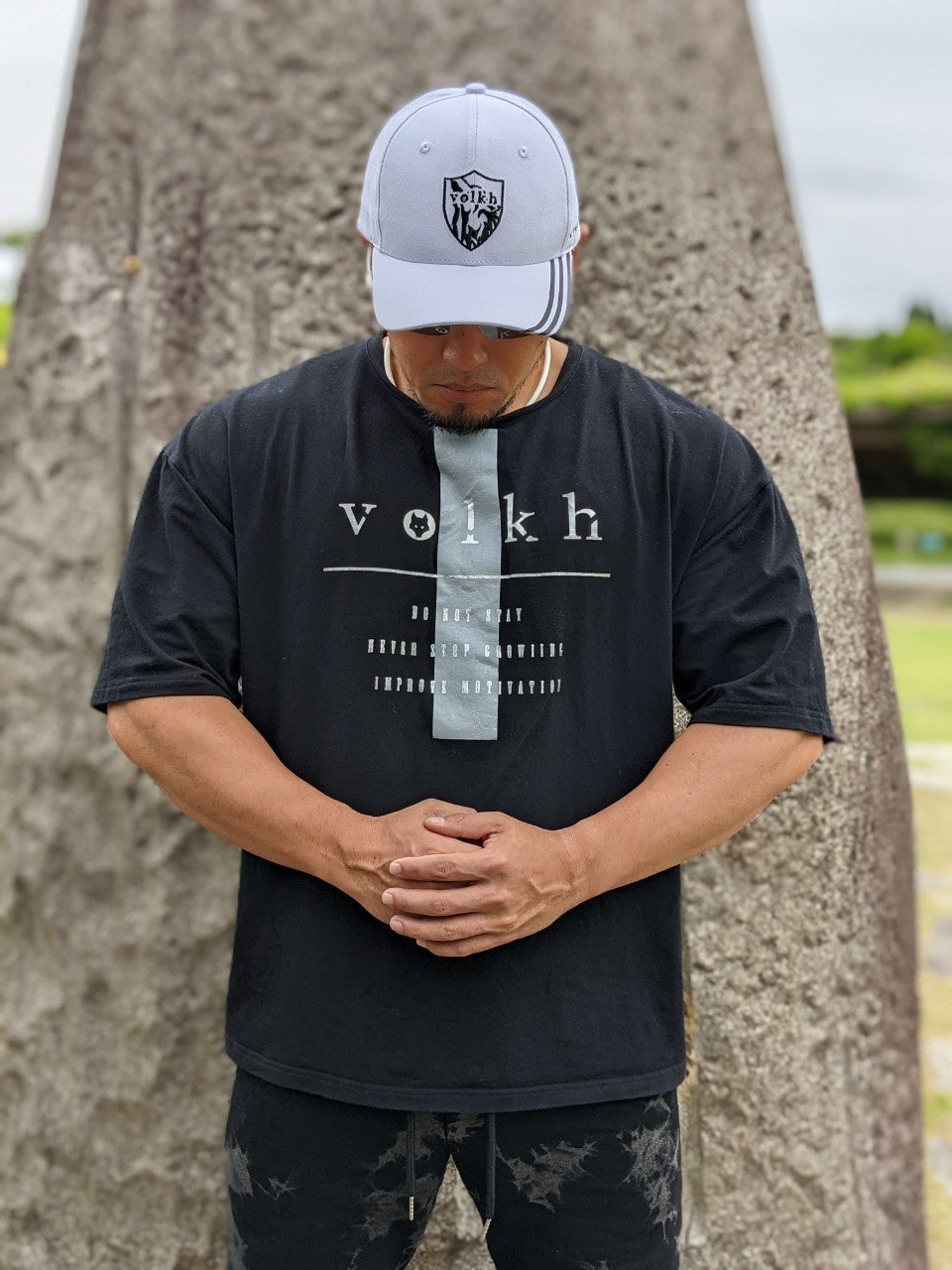 VOLKH LOGO CAP　～ white ～