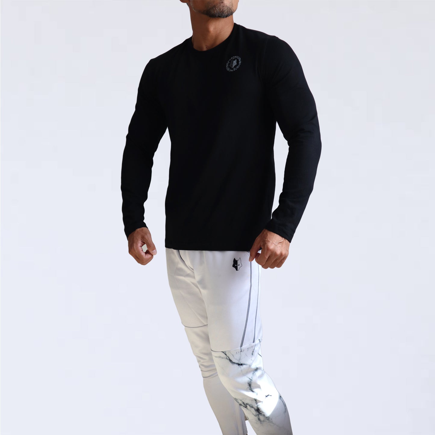 SINZ SNAKE LONG SLEEVE SHIRT (BLACK)