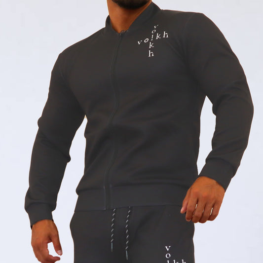volkh LOGO ZIP-UP TRACK JACKET　～BLACK～