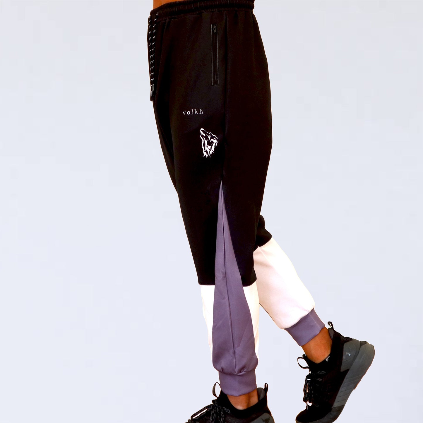 JOGGER PANTS WIDE volkh ~WBG BLACK～