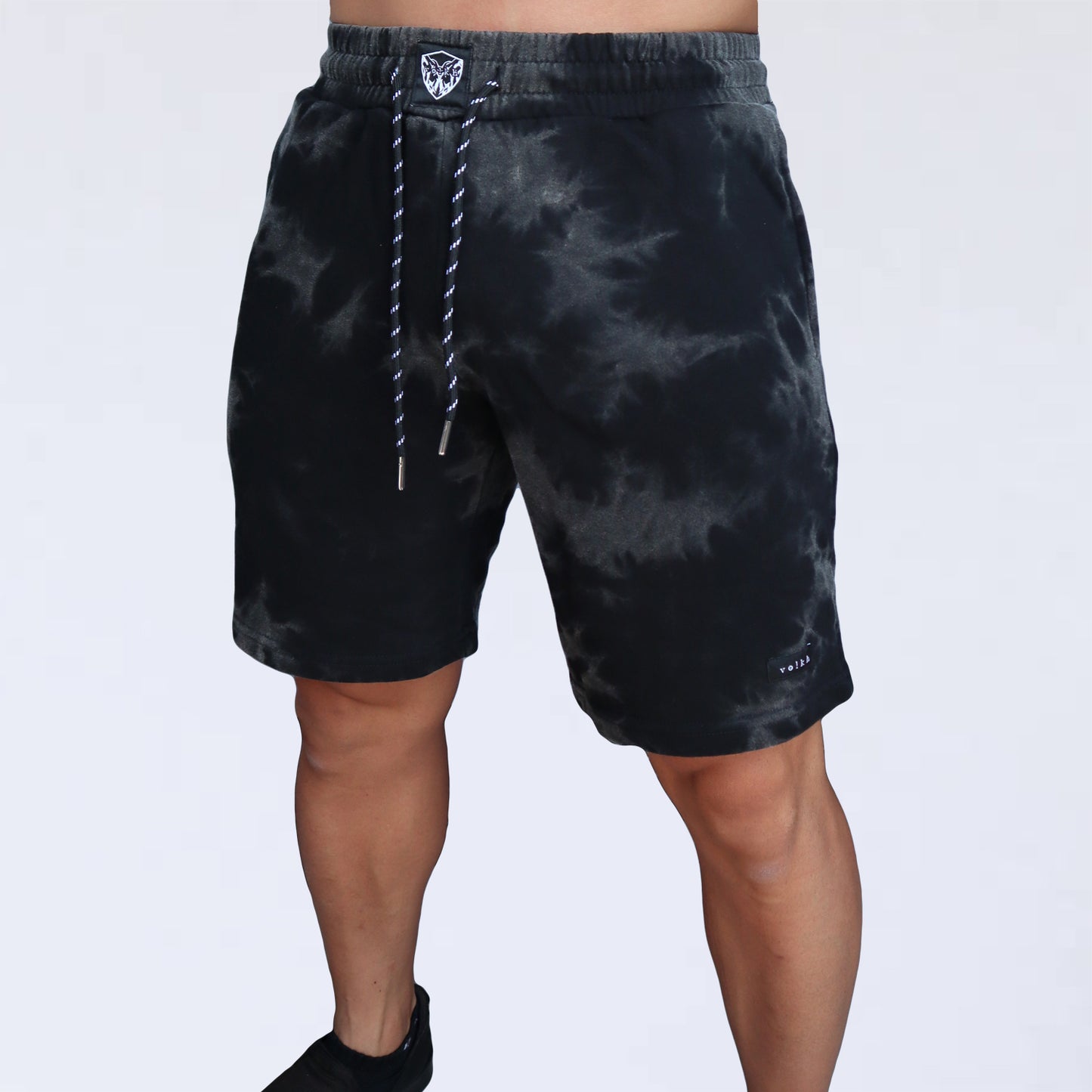 volkh SHORTS ～TIE DYE BLACK ～