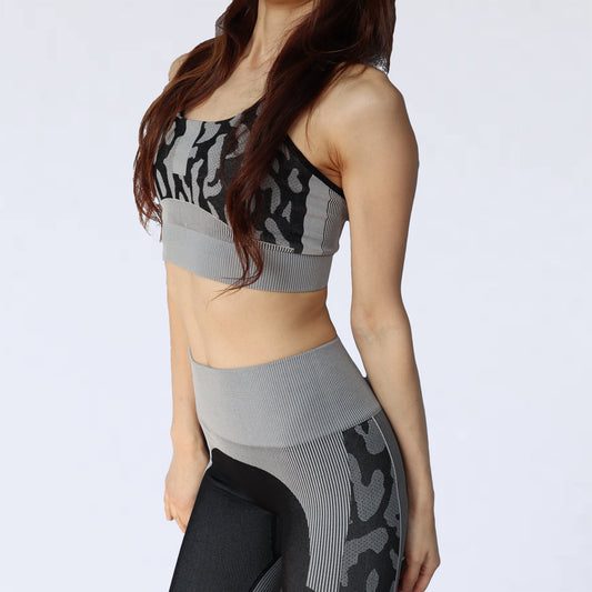 Yoga wear set　　　～ Leopard black ～