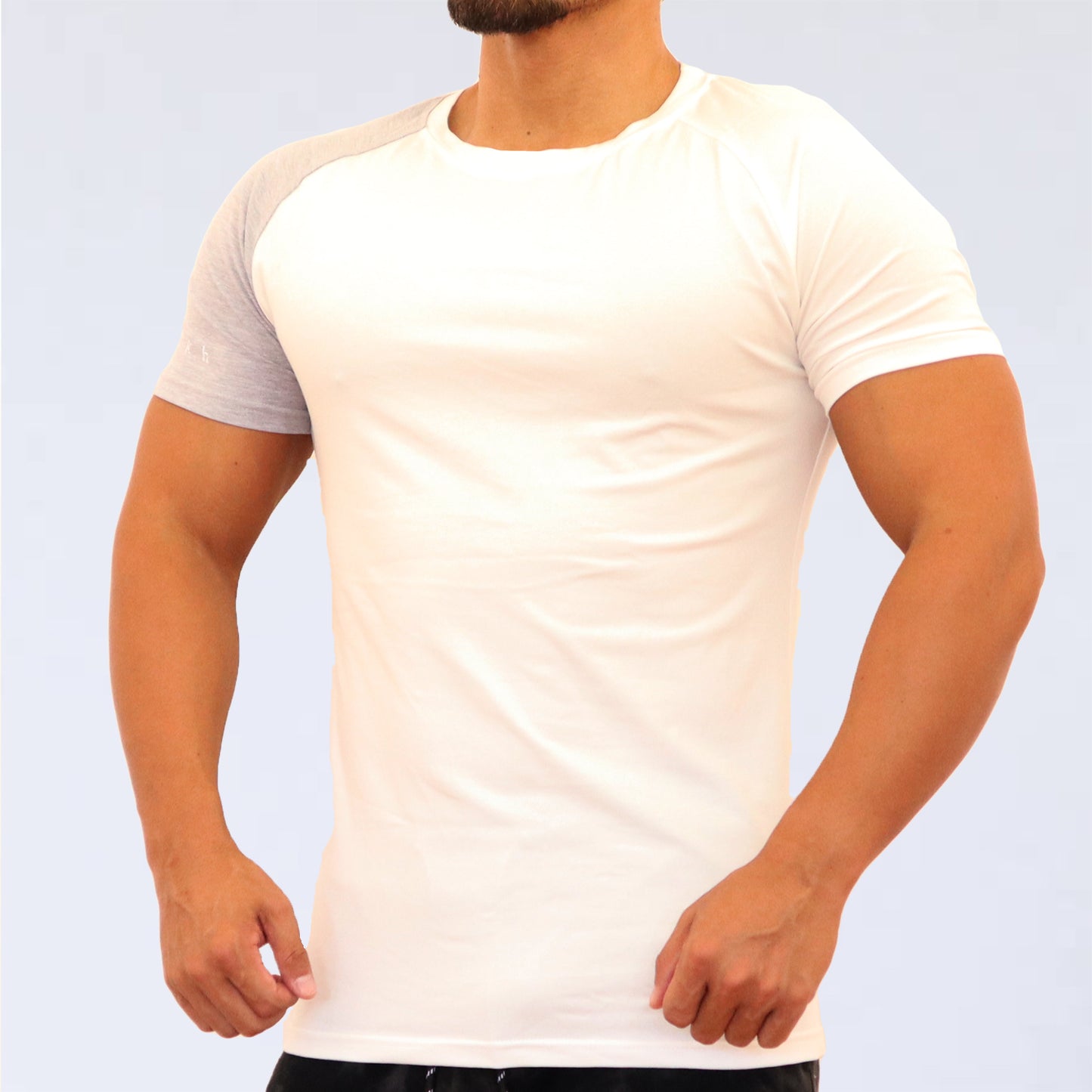 ONE SIDET-SHIRT　volkh　~WHITE×GRAY~