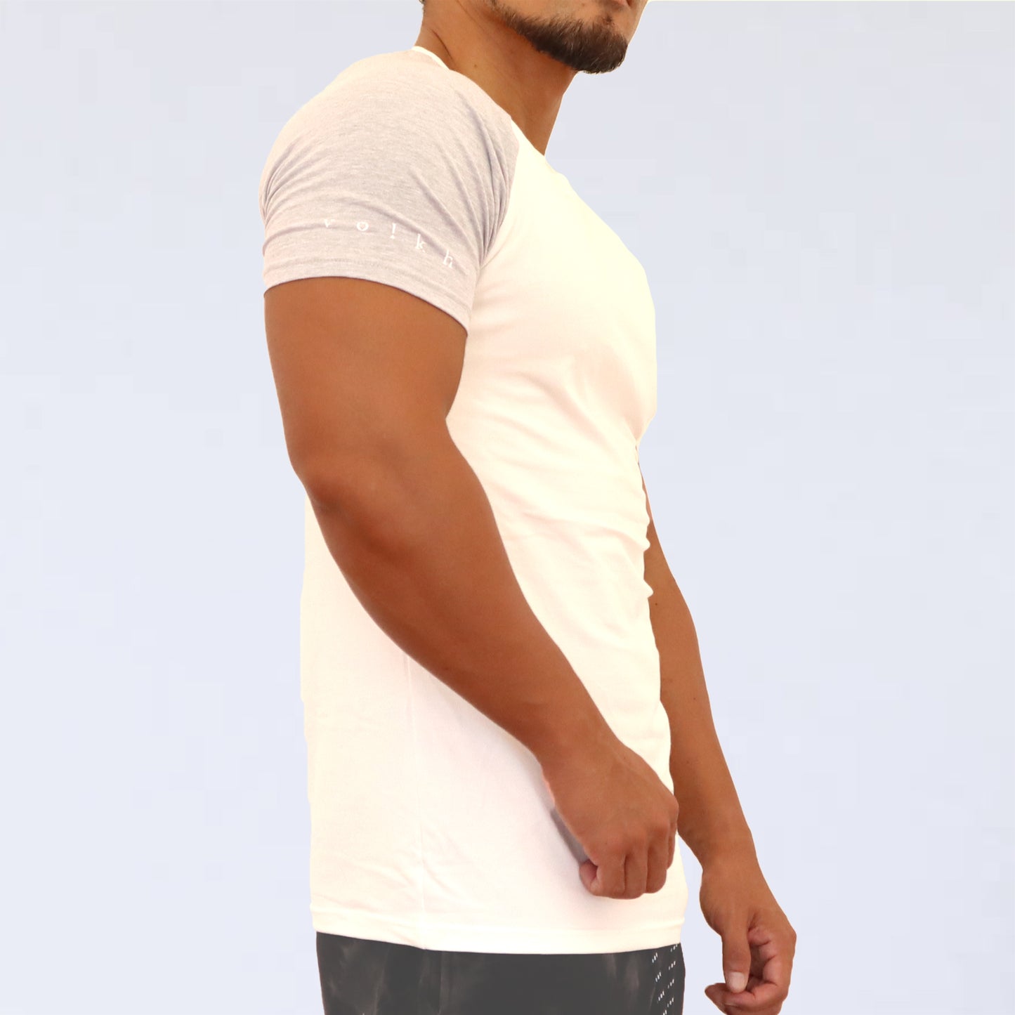 ONE SIDET-SHIRT　volkh　~WHITE×GRAY~