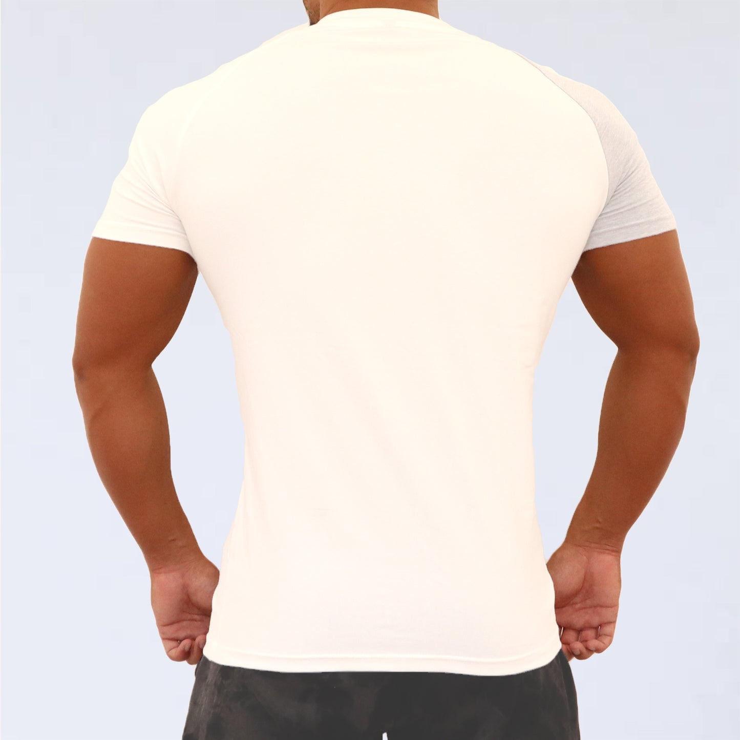 ONE SIDET-SHIRT　volkh　~WHITE×GRAY~