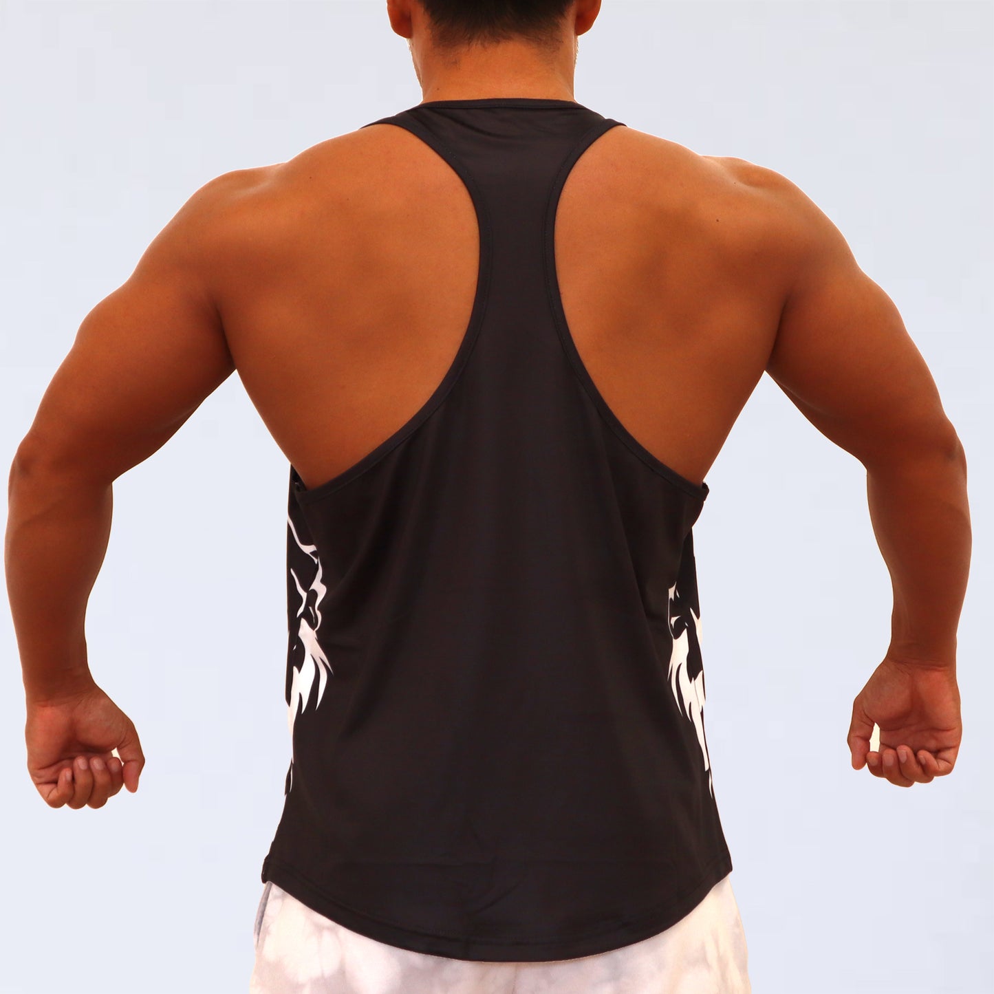 TANK TOP ～ 双狼 black～