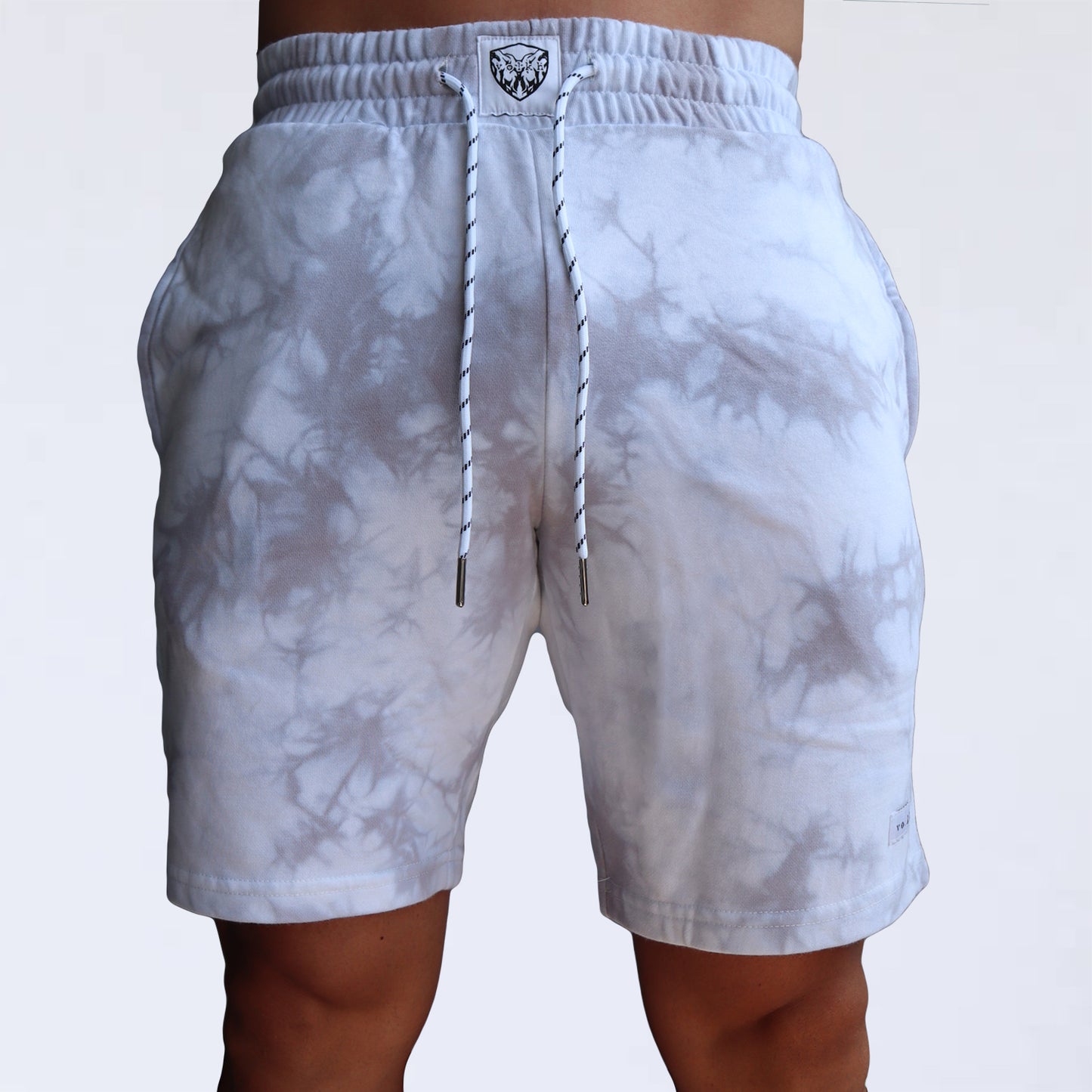 volkh SHORTS ～TIE DYE WHITE ～